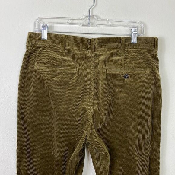 Taylor Stitch The Democratic Foundation Pant in Olive Cord Corduroy Pants 33 - Picture 4 of 9